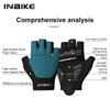 INBIKE Cycling Gloves Summer MTB Bike Gloves for Men Gel Padded Half Finger Road Bicycle Gloves Accessories