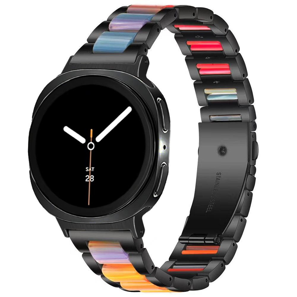 Женский ремешок из смолы для Samsung Galaxy Watch 8 Classic 46 мм 8 44 мм 40 мм Стальной ремешок для GALAXY Ultra 47 мм 2025 Браслет