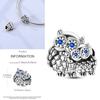 Charms Plata De Ley 925 Devil's Eye Infinity Eternal Symbol Dragonfly Positioning Buckle Charms Fit Women DIY Jewelry