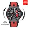SVJ Men's Watch High-grade Wheel Hub Watch Three-dimensional Hollow RS7 Caliper Forged Sports Car Modification Watch