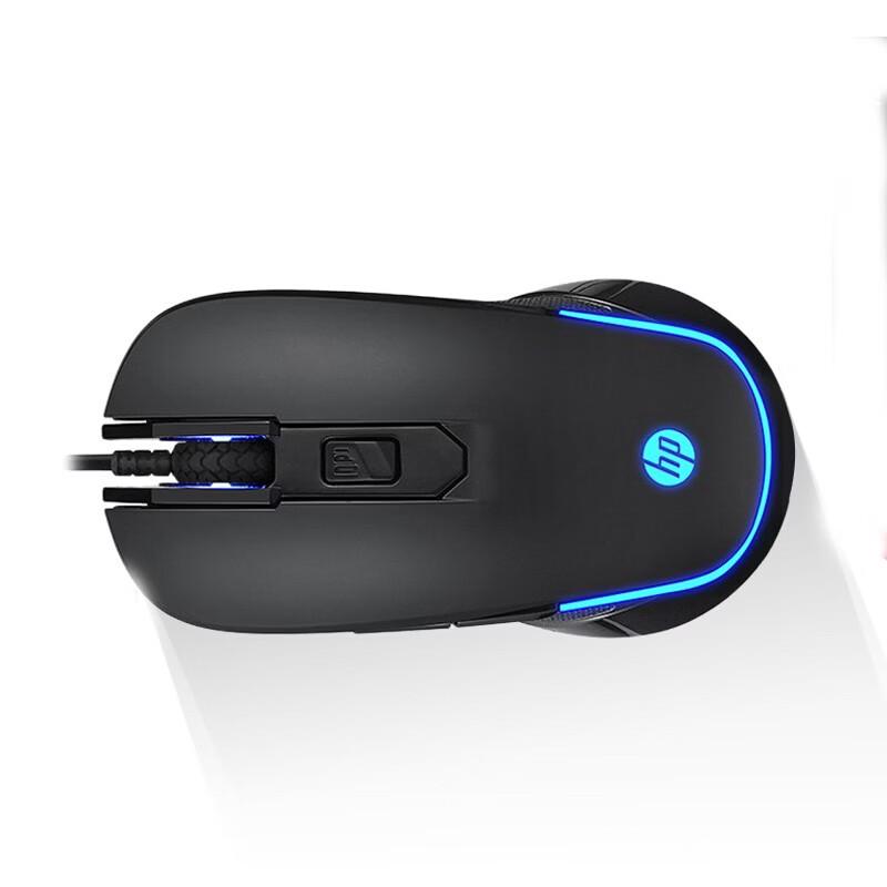HP Проводная офисная и игровая мышь