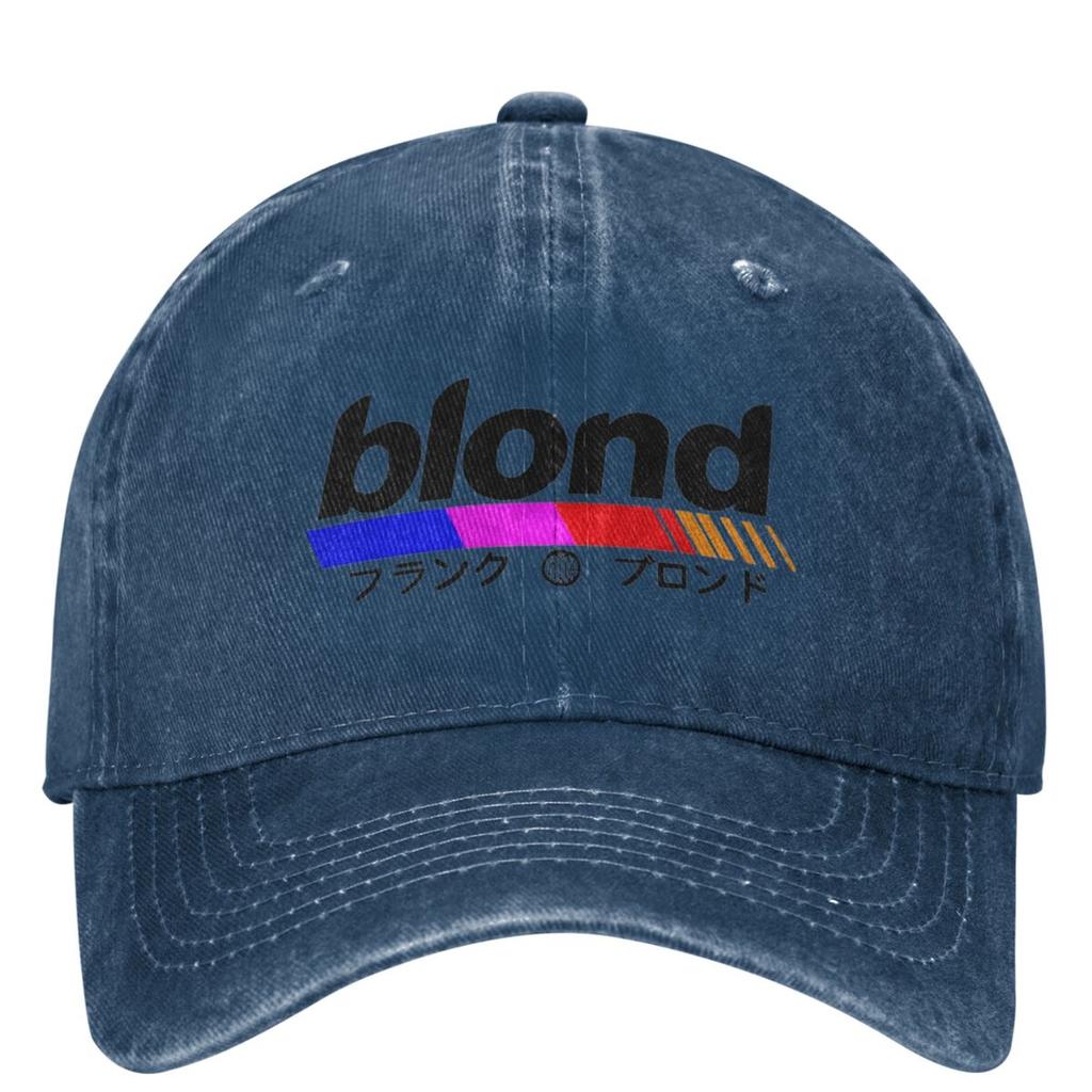Джинсовая бейсболка рэпера Blonded Альбом Уличная Спортивная Кепка Тракер Папина Кепка Летняя Для Пары Женская Повседневная Дизайнерская Кепка Snapback