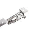 Stainless Steel Car License Plate Spring LoadedBracket Cars Frame Holder Clamps Trailer Number Plate Clips Rectangular