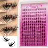 Natural Anime Look Segmented False Eyelashes DIY Grafting Eyelashes  DIY Eyelashes Makeup