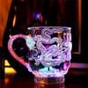 Creative Dragon LED Inductive Rainbow Party Flashing Light Whisky Mug Beer Cup