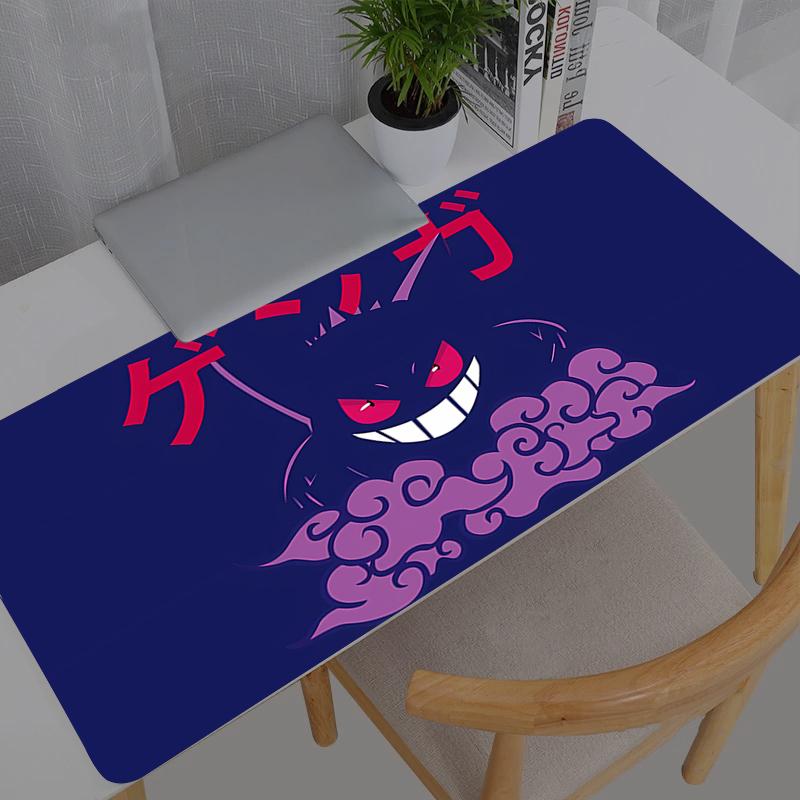 Mouse Pad PPikachus Gengar Gamer Large XXL Keyboard Desk Mouse Mat Carpet Rubber Tapis Souris Gaming Notbook Mousepad