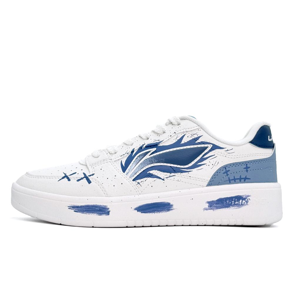 Li Ning Sycee V3 Fire Низкие Скейтбордические кроссовки Мужские Синие Новые AGCT339-4(Team1745-)