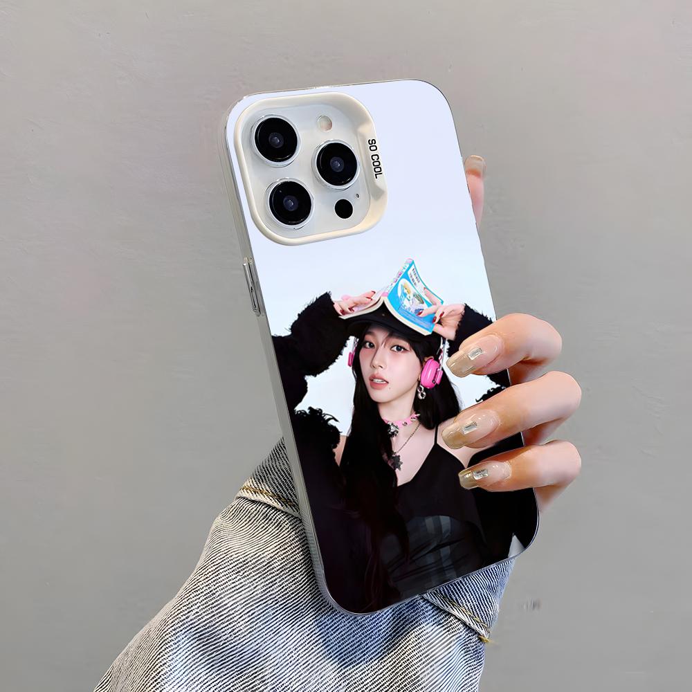 Karina Singer Phone Case For IPhone 17 Pro Max 15 Pro 16 14 Plus 12 13 Mini 11 Pro Shockproof Colorful Cover