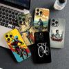 Чехол для Apple iPhone 17 Pro XS Max Air 6 7 8 Plus 5 + SE 2022 SE2 16E 8+ Корпус Чехол для телефона Горный велосипед Автомобиль Велоспорт Искусство