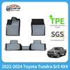 Всепогодные коврики TPE без запаха для 2022-2024 Toyota Tundra SR5 4x4