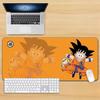Компьютерные аксессуары Кожаный коврик для мыши Сон Гоку Анимация Dragon Ball Kakarotto Креативная компьютерная клавиатура Офисный Нескользящий Водонепроницаемый Стол