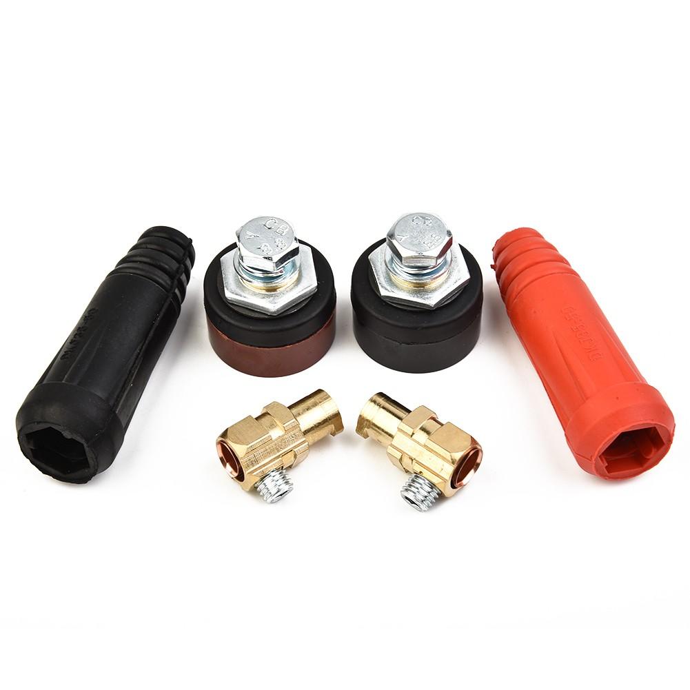 4pcs Connector Socket&plug TIG Welding Cable Panel