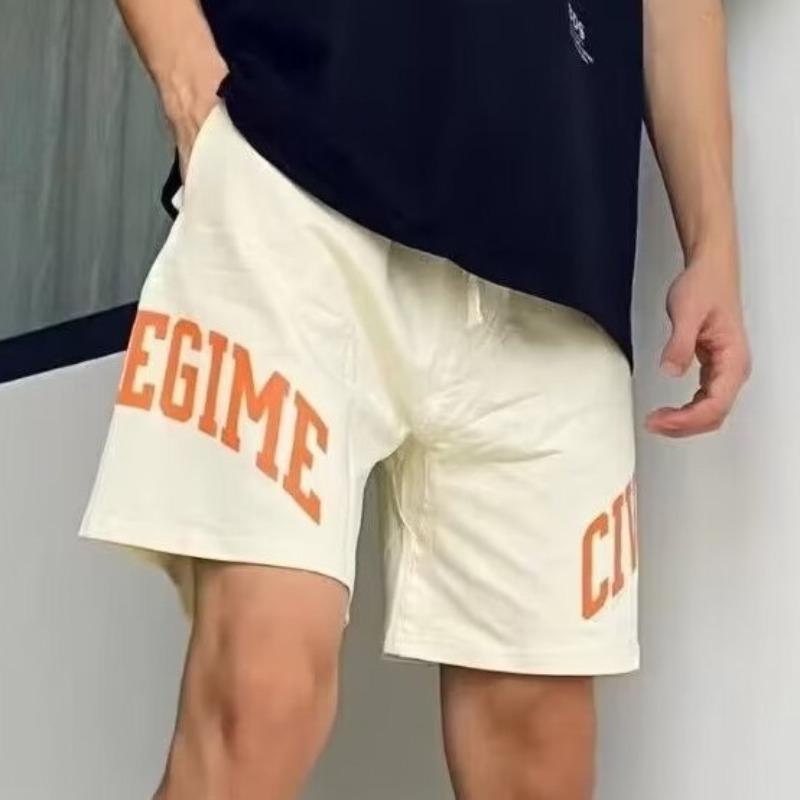 Американские модные брендовые шорты, мужские летние свободные повседневные брюки с пятью точками