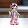 Chinese Ancient Beauty Statue Women Figure Collectible Tabletop Craft Sculpture for