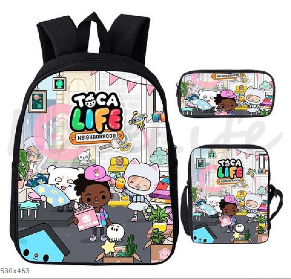 Детский школьный рюкзак «Наруто» из легкого прочного материала с забавным принтом для юных учеников