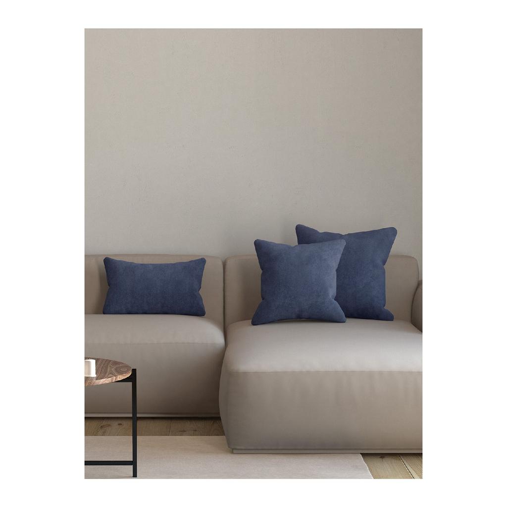 Бархатная текстурированная подушка кирпичного цвета, наволочка, подходящая для пунша серии Freedom