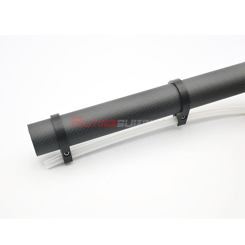 Plant Protection Drone Plastic Water Pipe Clamp 20/25/30/35/40/50mm Carbon Fiber Tube Fixing Water Pipe Fittings