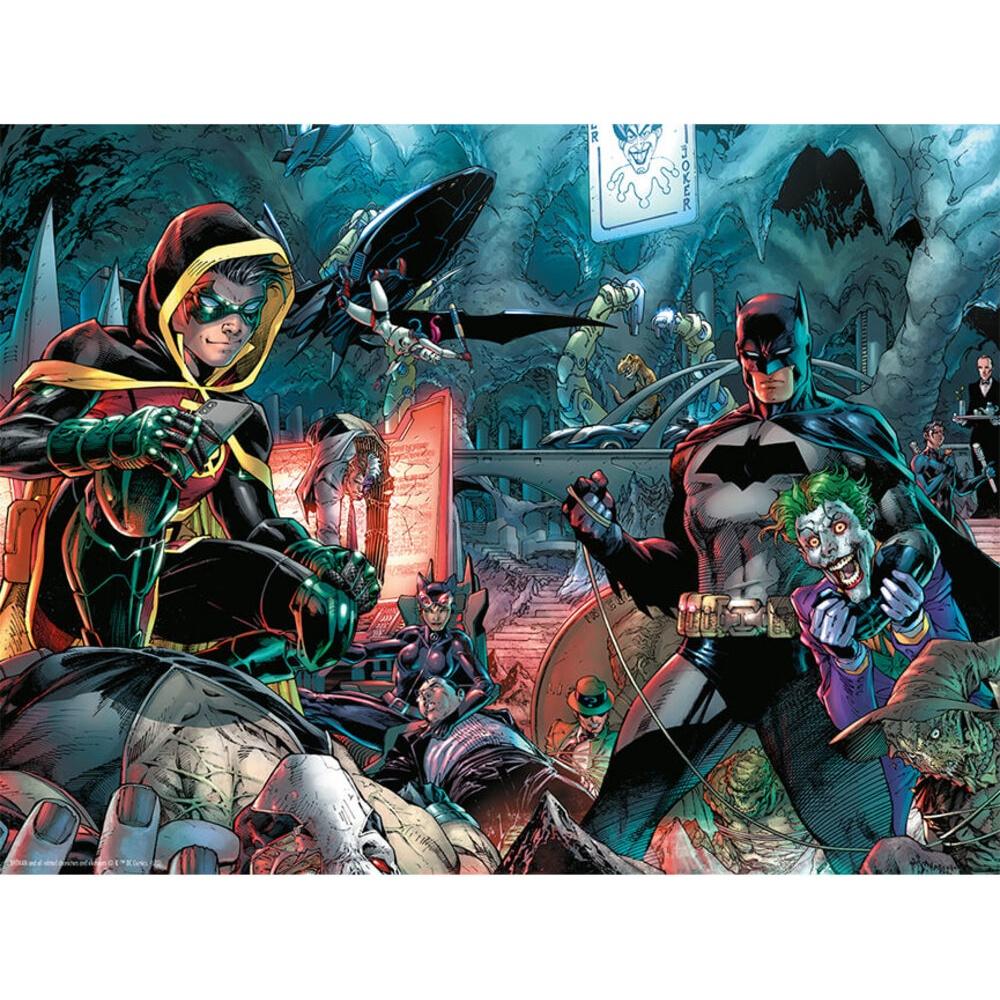 DC Comics Бэтмен и Робин 3D-пазл
