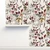 Butterflies Floral Peel and Stick Wallpaper Roll for Bedroom Bathroom Self Adhesive Contact Paper for Wall Cabinet