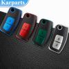 Leather Car Remote Flip 2ButtonS Key Cover Case Shell Holder for Ford Fiesta Focus 2 Ecosport Kuga Escape Falcon B-Max C-Max Galaxy