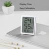 Electronic Temperature and Humidity Meter LCD Indoor Baby Room Wall Mounted Mini Min Thermometer for Home Use