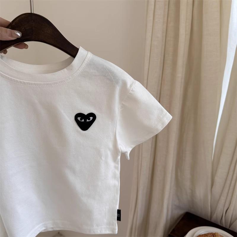 Kids Loose Fit Cartoon Short Sleeve T Shirt Summer Top
