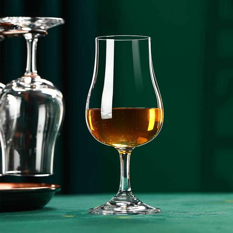 125ML Whiskey Crystal Glass Family Banquet Wine Cup Luxury Brandy Wine Glass Thick Bottom Glass Bar Party Wine Set