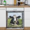 Pastoral Bull Head Kitchen Dining Room Cabinet Home Background Beautification and Decoration Stickers