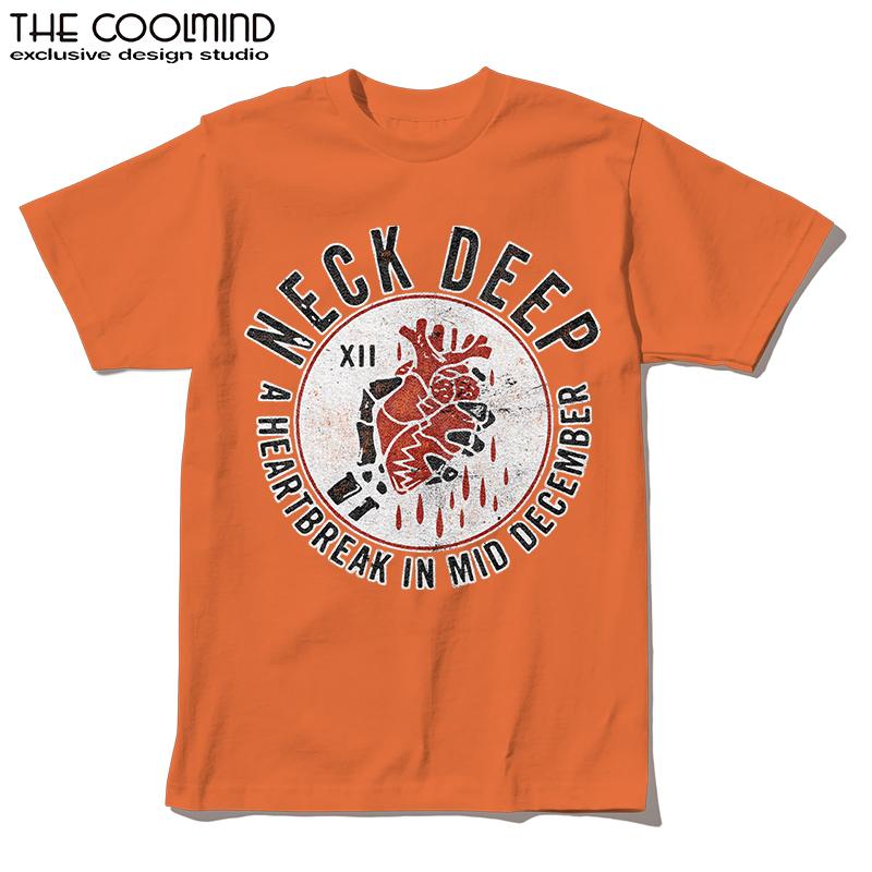 THE COOLMIND U0001T2 100 cotton cool print Unisex T shirt