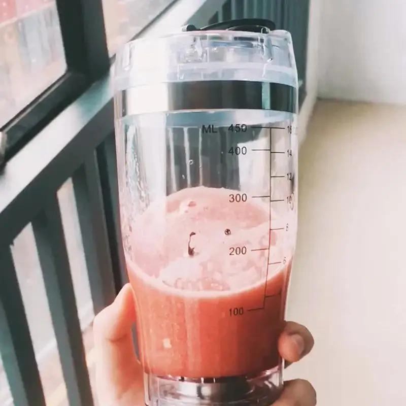 Электрический стакан для смешивания с зарядкой через USB, портативный шейкер для протеинового порошка, миксер для бутылок, шейкер для бутылок с протеином, шейкер для протеиновых чашек