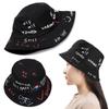 Unisex Outdoor Harajuku Graffiti Hat Bucket Hat Hip Hop Cap Fisherman Hat