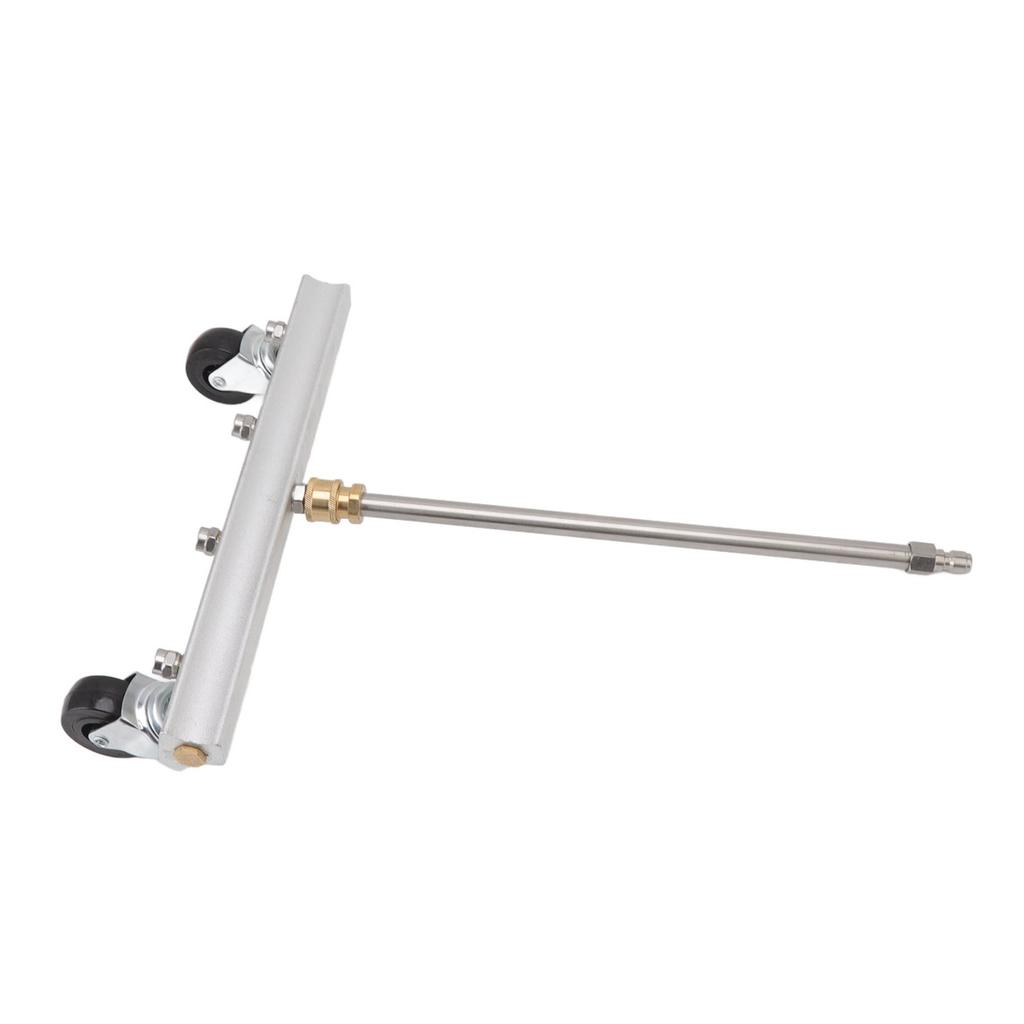 Undercarriage Cleaner Professional Under Car Water Broom with 4 Nozzles for Car Patio Courtyard