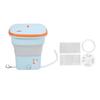 16L Folding Washing Machine Mini Portable Collapsible Underwear Bucket Washer for Household