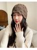 Women's Woven Slouchy Hat Autumn and Winter Warm Korean Niche High-End Beanie Versatile