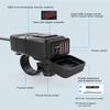 USB-зарядное устройство для мотоцикла, QC3.0 PD, быстрая зарядка, USB-адаптер, адаптер 12 В с вольтметром, аксессуары для мотоциклов