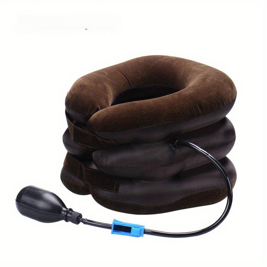 Полуплюшевый утолщенный трактор для шейного позвонка, портативный надувной трактор для шейного позвонка, устройство для ухода за здоровьем