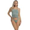 Wish all handmade, crochet, bikini, swimsuit, tassel, swimsuit, beach