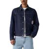 Levis × Чемпионат мира Команда США Коллаборация SS26 Спущенное плечо На пуговицах Повседневная Вышитая джинсовая куртка Унисекс куртки 006GG-0001