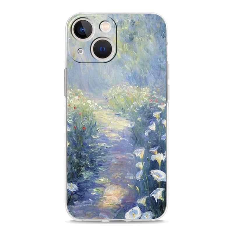Чехол для телефона iPhone 17 Чехлы iPhone Air 16 15 12 13 14 Pro Max 15 Plus 16Pro iPhone11 Чехол Садовая Краска Искусство Винсент Ван Гог