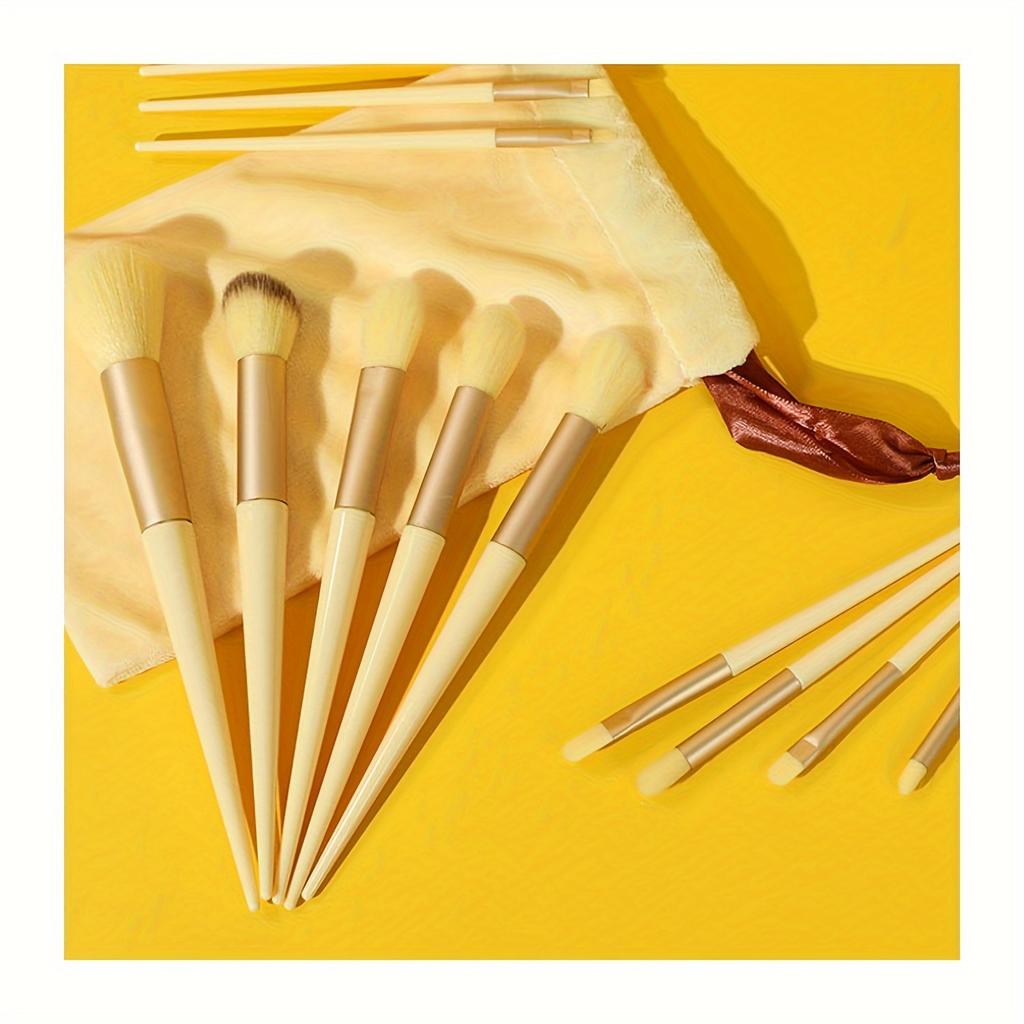 13-Piece Pro Soft Fluffy Makeup Brush Set Premium Cosmetic Eyeshadow Blending Brushes Kit for Women ABS Plastic Rod and Gentle Polyester Bristles