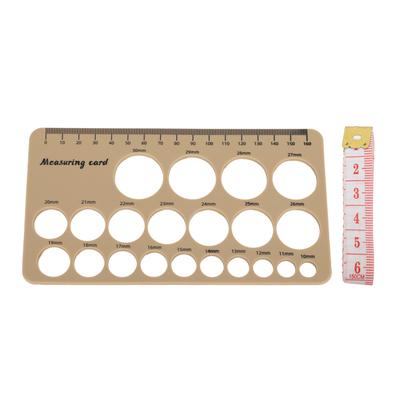 Линейка для измерения сосков у матерей, гибкий силиконовый измерительный инструмент для груди с мягкой лентой 1,5 м