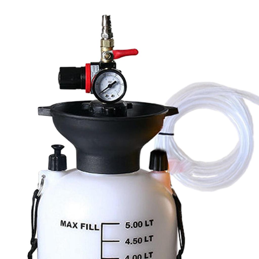 5L Atf Refill Dispenser Automotive Car Transmission Fluid Pump Pneumatic Gearbox Oil Transfer Pneumatic Fluid Extractor Oil Tank