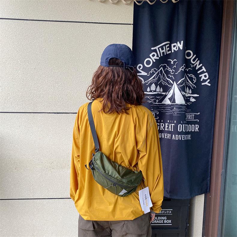 Ультратонкая 3-метровая светоотражающая водонепроницаемая нейлоновая клетчатая сумка DuPont на пояс и грудь