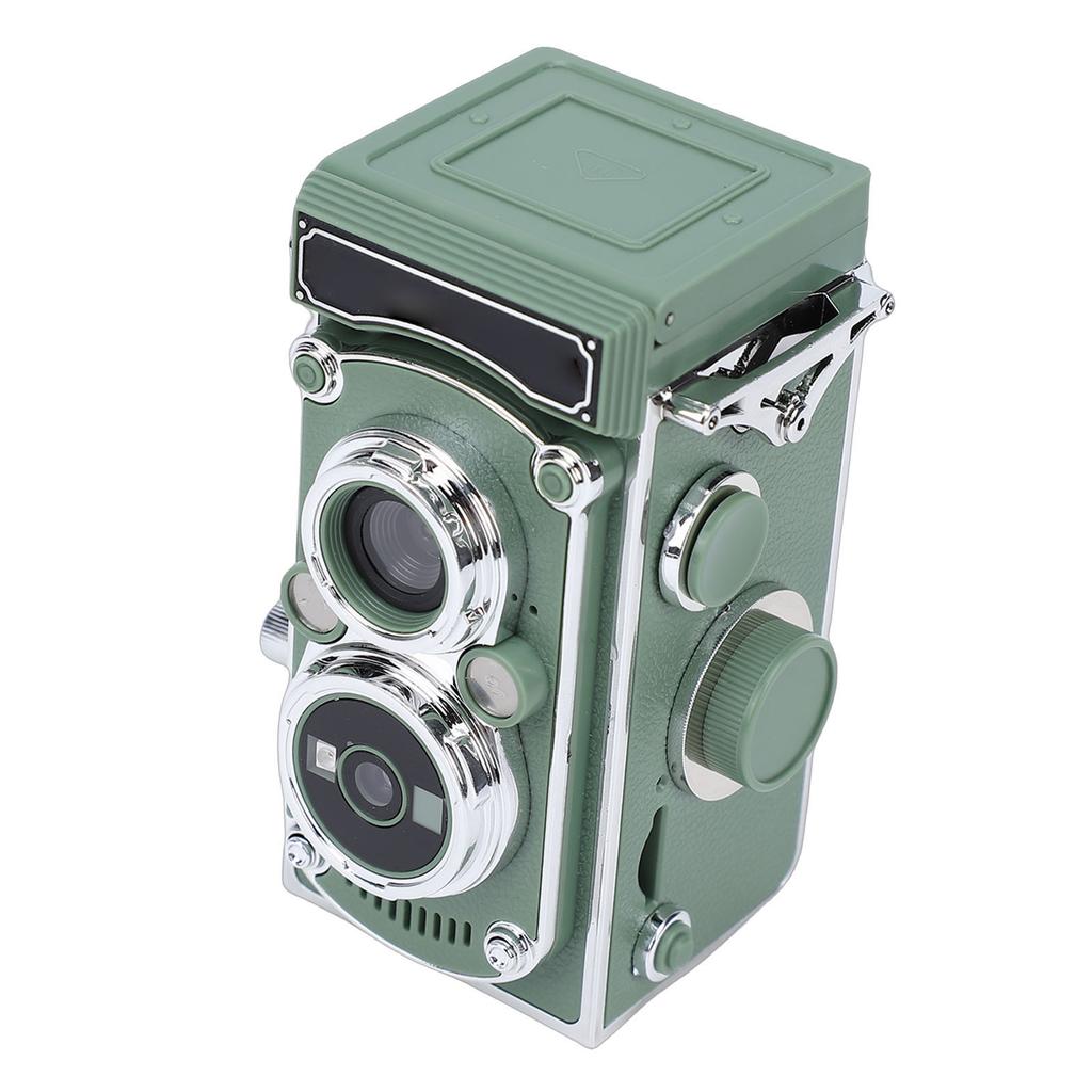 Vintage Digital Camera Portable TLR   Retro 2.7K Video 24MP Autofocus Vlog Camera Manual Joystick for Beginners Teens Adults