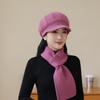 Бархатная Утепленная Ветрозащитная Шерстяная Шапка для Велоспорта с Защитой Ушей Вязаная Осенне-Зимняя Теплая Новая Шапка Женская Зимняя Стильная Хлопковая Шапка