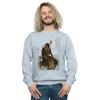 Star Wars Mens The Last Jedi Japanese Chewbacca Porgs Sweatshirt