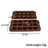Love Mold Silicone Baking Accessories DIY Chocolate Candy Molds Fudge Cupcake Decorating Supplies Baking Tools Cake Molds