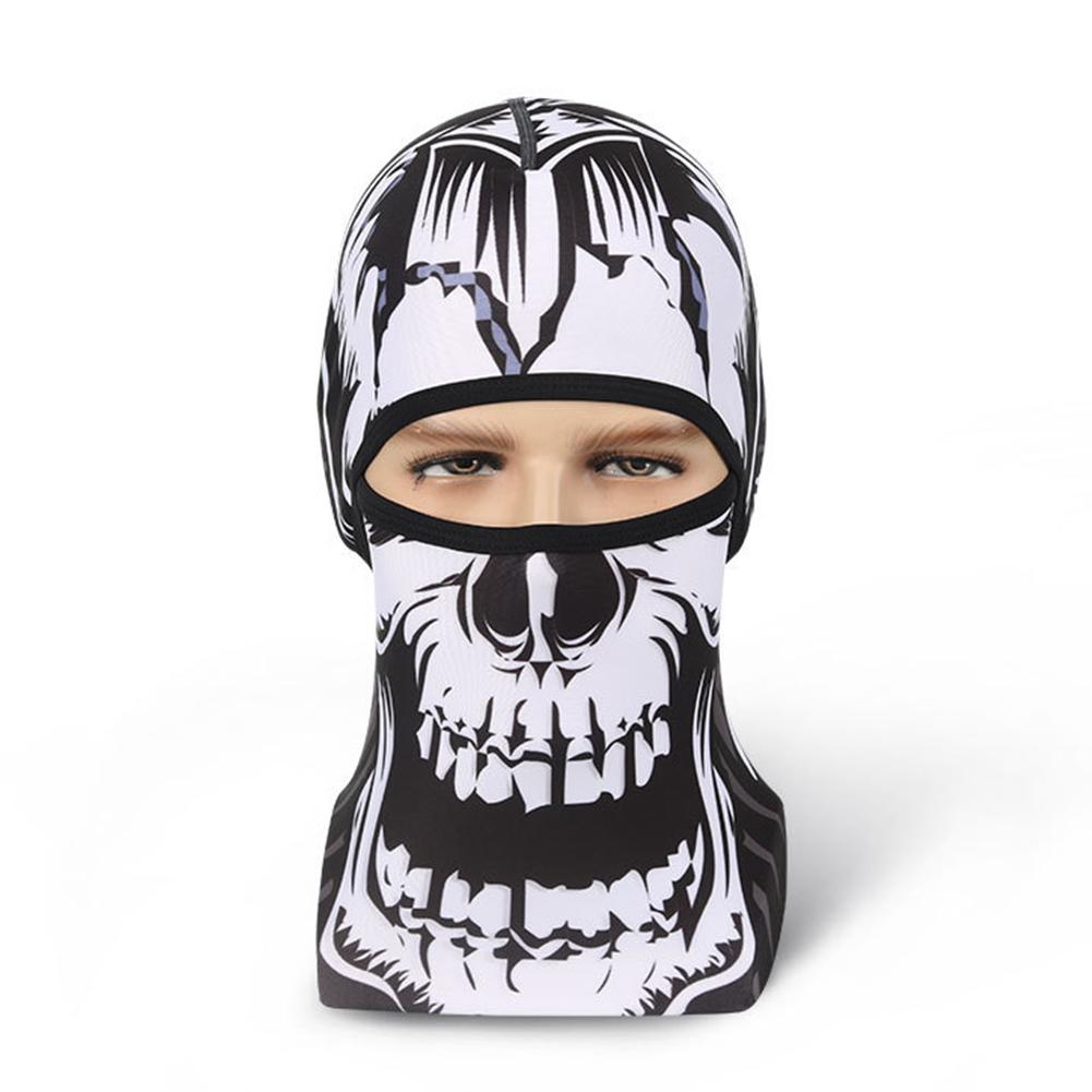 Skull Head Magic Turban Outdoor Sports Cycling Mountaineering Ski Headscarf Warm Breathable Mask