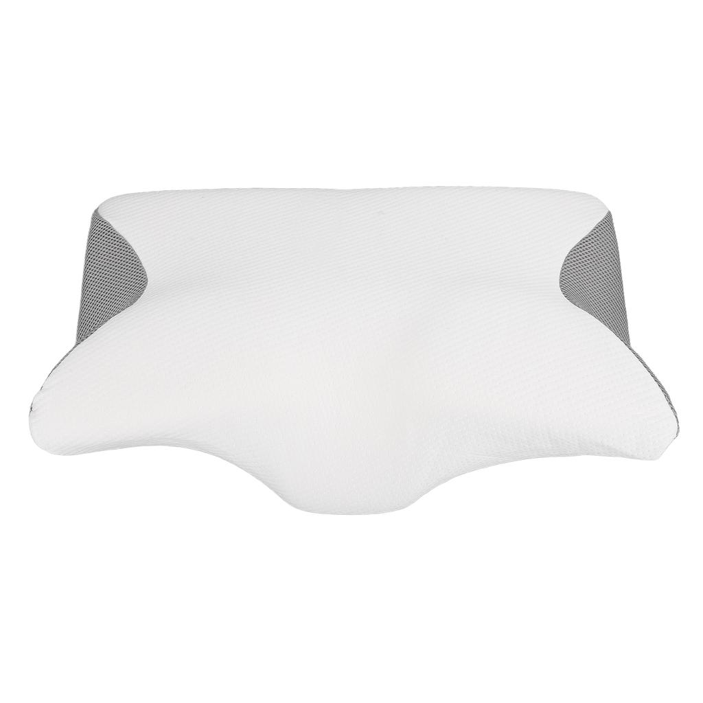 Подушка для шеи для сна из пеноматериала с эффектом памяти, хлопка, медленно отскакивающая, охлаждающая, эргономичная, поддерживающая шею подушка