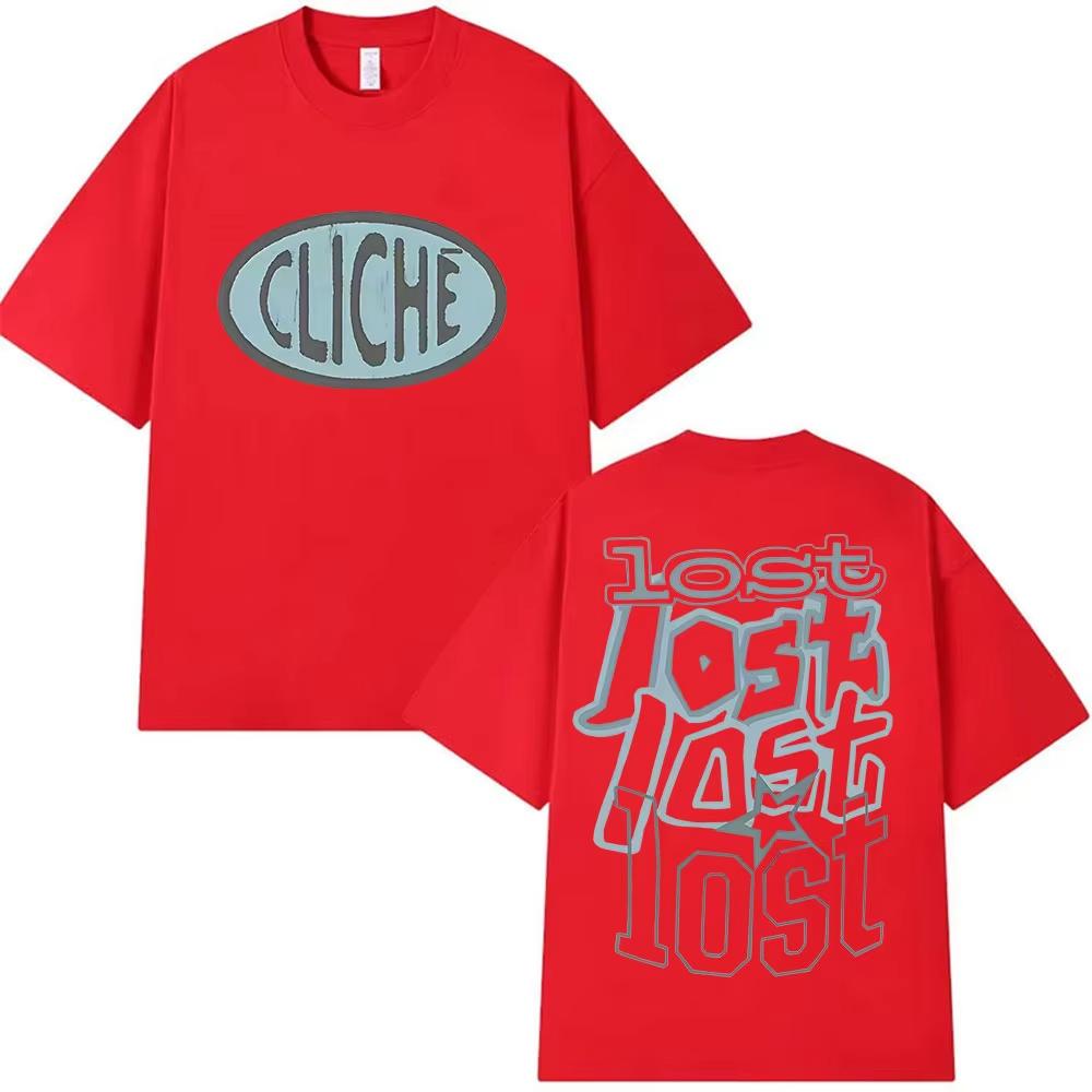 Модные футболки Rapper MGK Lost Americana Tour Высокое качество UNISEX Женские Хип-хоп Оверсайз Короткий рукав YK Футболка Летняя